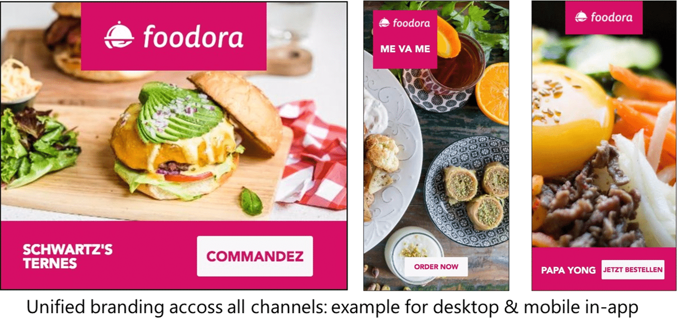 Foodora Campagne EN